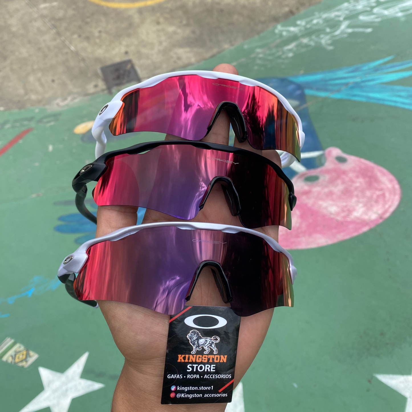 RADAR EV MARCO BLANCO TORCH + LENTES DE CAMBIO