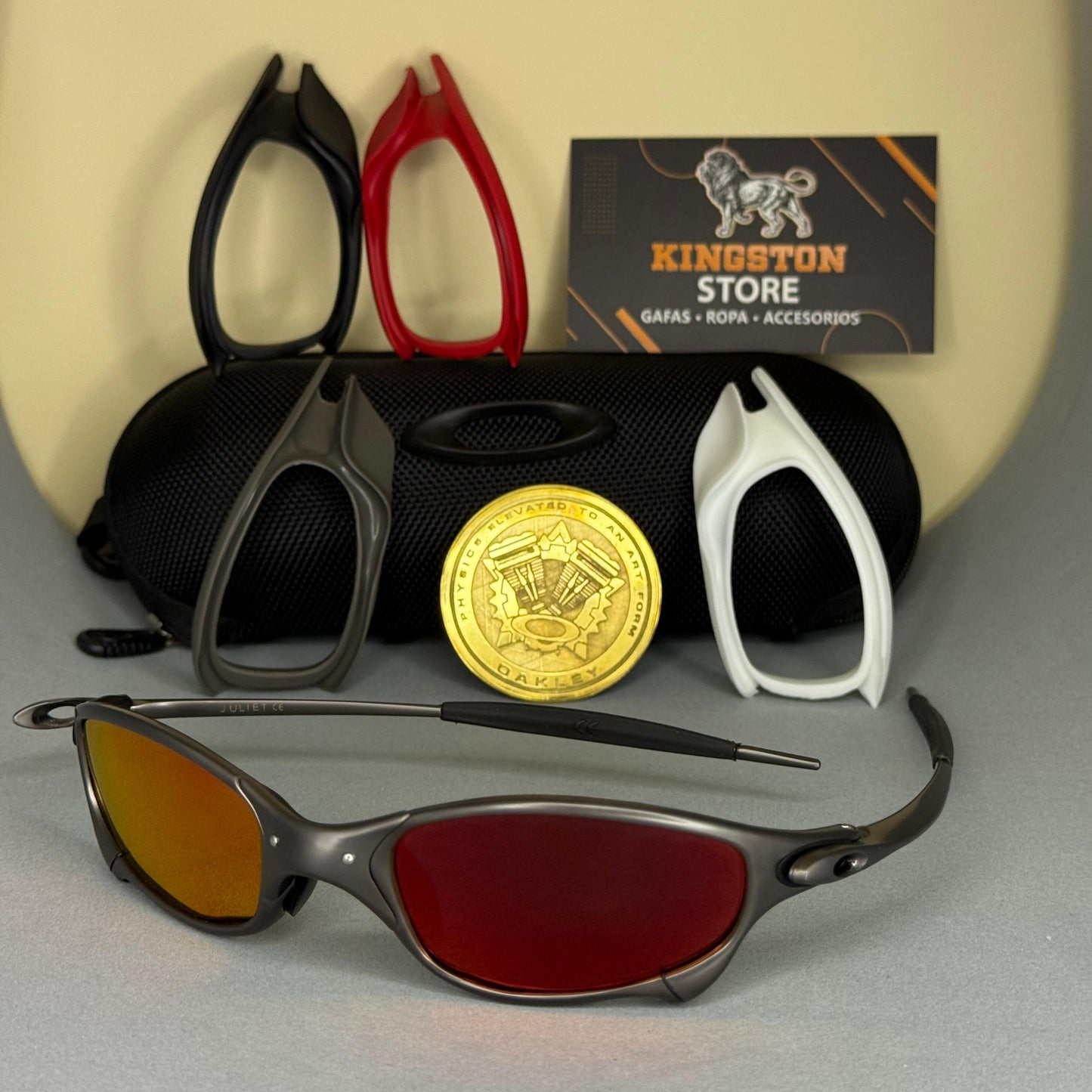 JULIET PLATINO TORCH + SIDEBLINDERS