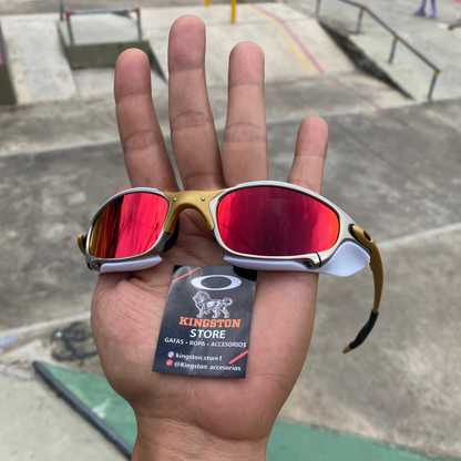 JULIET TIO GOLD + SIDEBLINDERS BLANCOS
