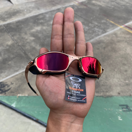 JULIET ORO ROSA TORCH + SIDEBLINDERS NEGROS