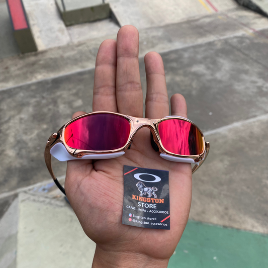 JULIET ORO ROSA TORCH + SIDEBLINDERS BLANCOS