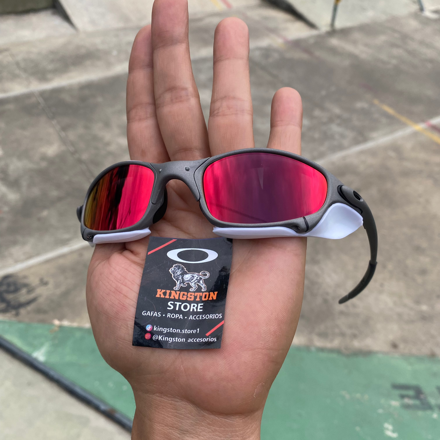 JULIET GRIS TORCH + SIDEBLINDERS BLANCOS