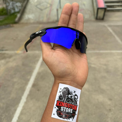 RADAR EV MARCO NEGRO + LENTES DE CAMBIO