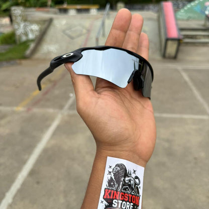 RADAR EV MARCO NEGRO + LENTES DE CAMBIO