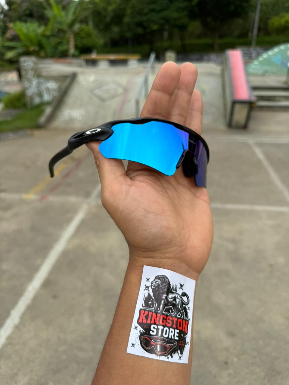 RADAR EV MARCO NEGRO + LENTES DE CAMBIO