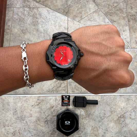 RELOJ BLADE NEGRO ROJO