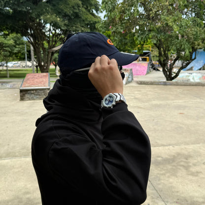 GORRA ’47 SOHO DAD HAT AZUL OSCURO LOGO NARANJA