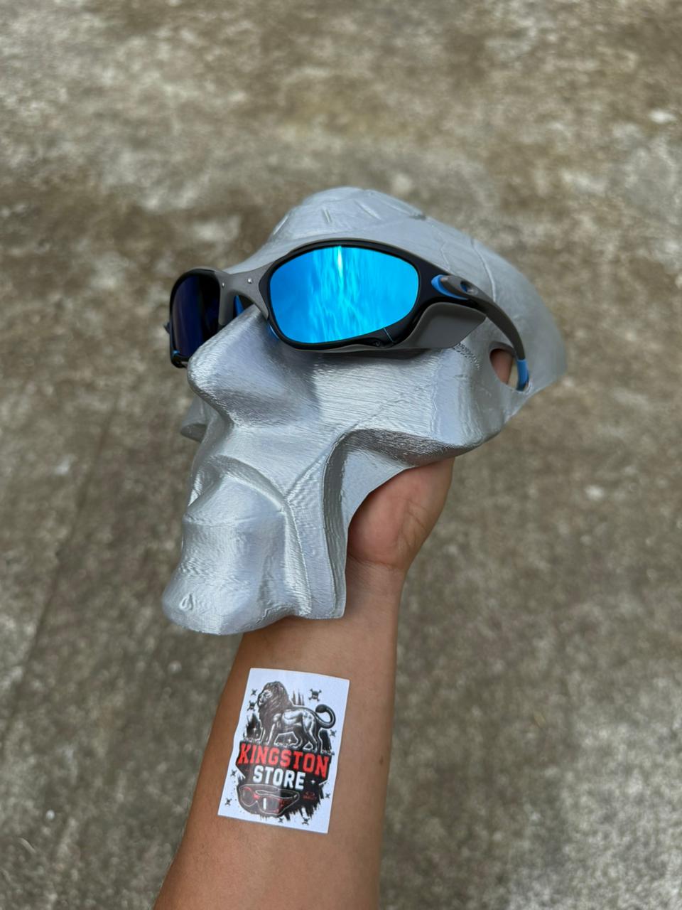 JULIET TI CARBON + SIDEBLINDERS GRIS