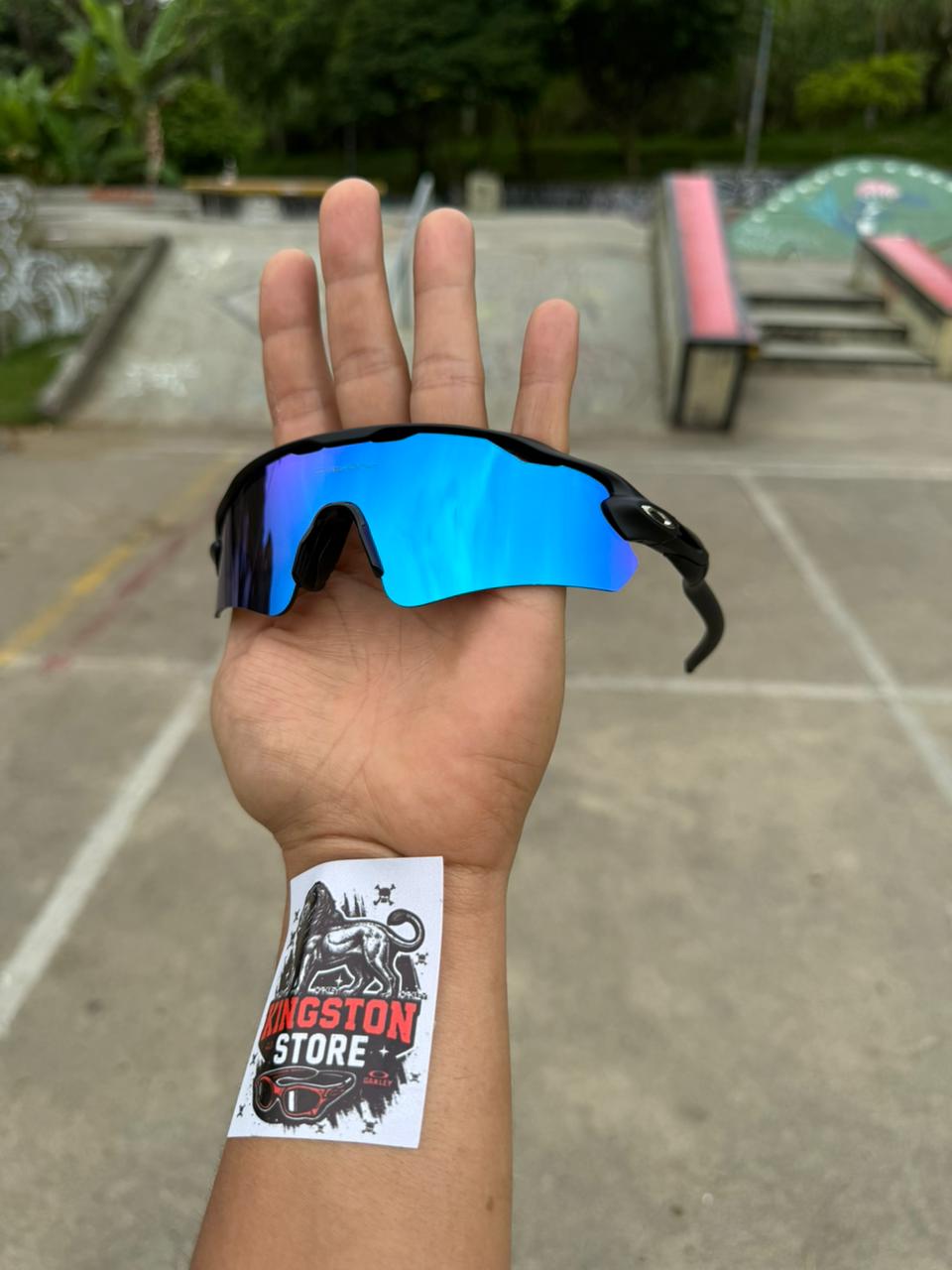 RADAR EV MARCO NEGRO + LENTES DE CAMBIO